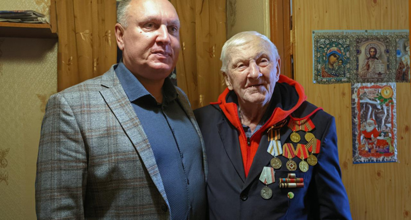 Николай Толбухин поздравил с наступающим Днем Победы ветеранов Великой Отечественной войны