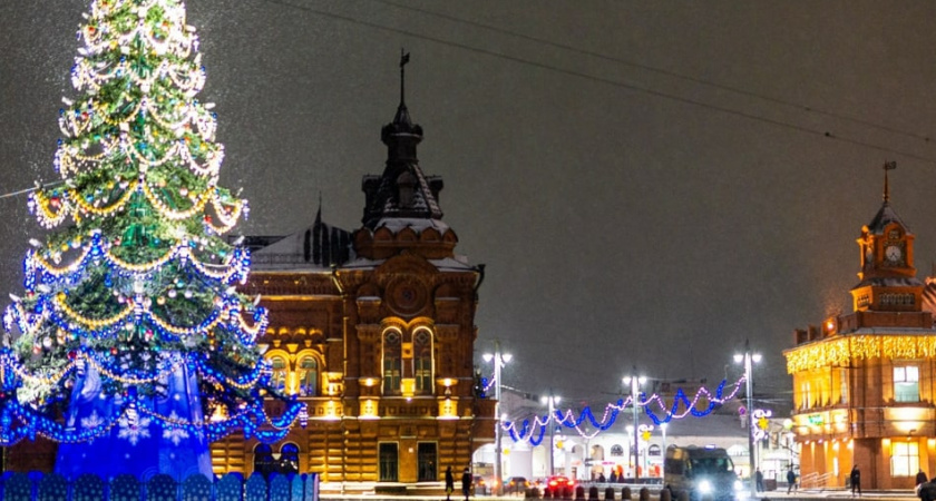 В центре Владимира на несколько часов перекроют движение в новогоднюю ночь