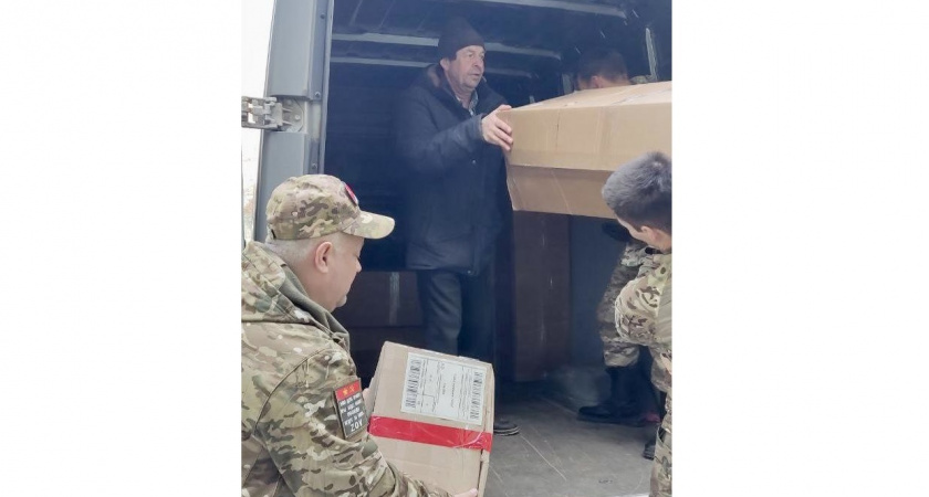 Военному госпиталю в Белгороде передали гуманитарный груз из Владимирской области 