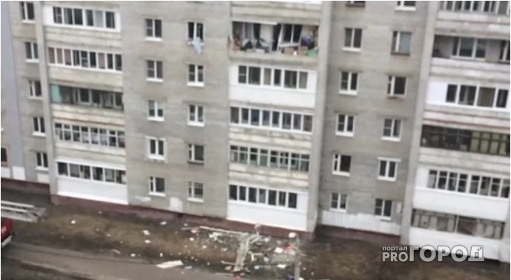 В Ярославле в многоквартирном доме прогремел взрыв газа: видео