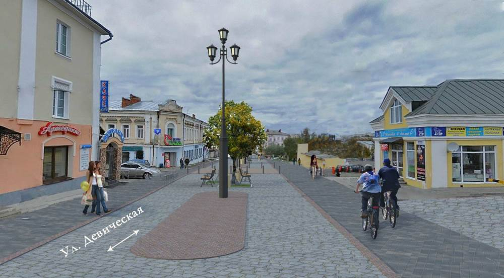 Одна из центральных улиц Владимира станет пешеходной