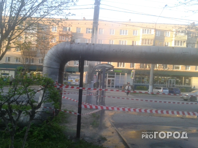 Коммунальщики прокомментировали "кипящий" водопад на Егорова