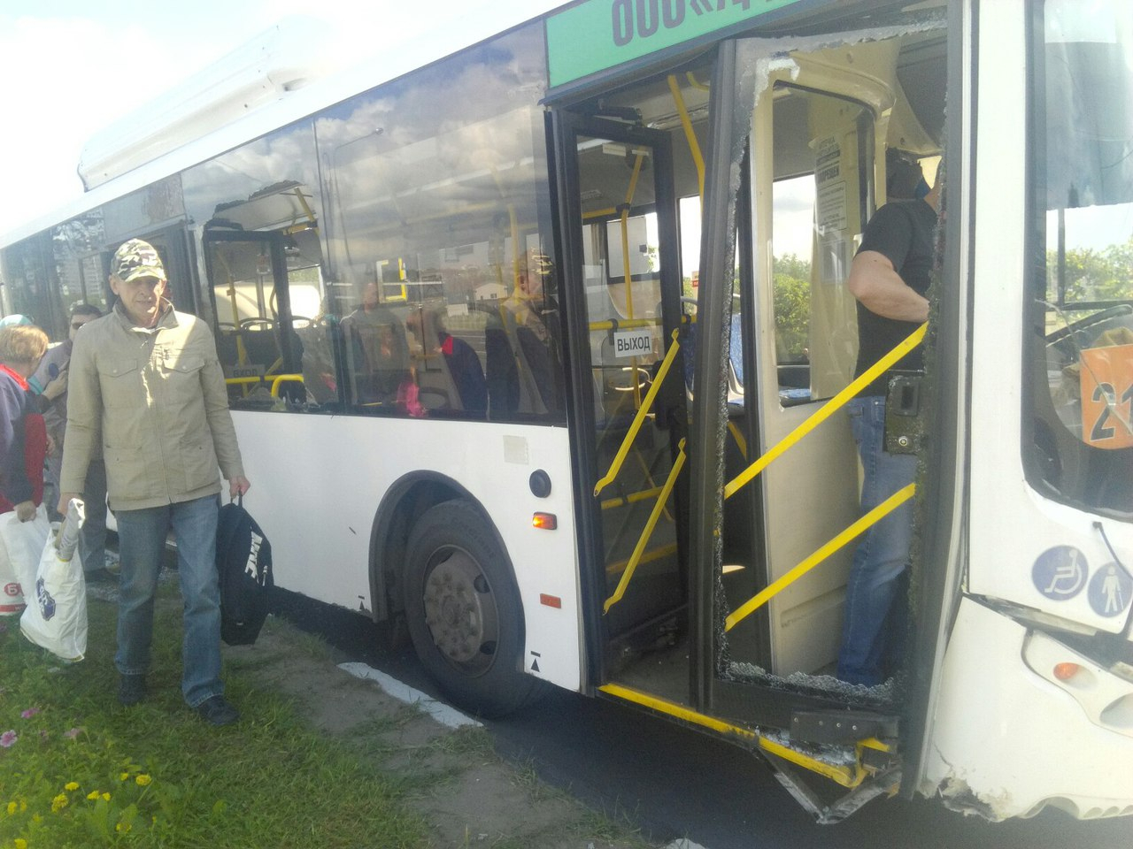 Во Владимире в час пик произошла авария с автобусом