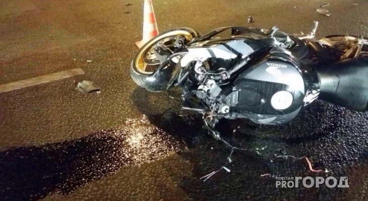 В Гороховце 17-летняя девушка пострадала во время столкновения иномарки и мотоцикла
