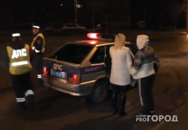 В Меленках пьяная автоледи позабавила полицейских