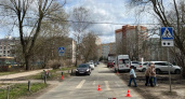 Во Владимире велосипедистка попала под колеса автомобиля 