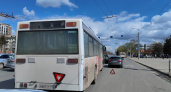 Во Владимире легковушка столкнулась с автобусом №12