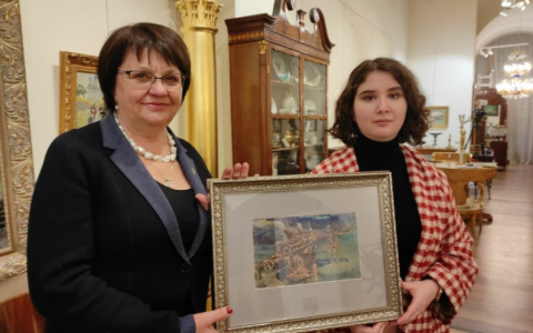 Владимирскому музею подарили картину за 8 тысяч долларов