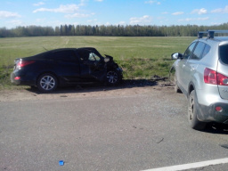 Во Владимирской области произошло серьезное ДТП с участием двух машин