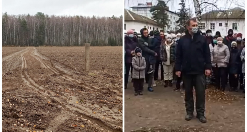 Жители Сокола просят Путина не строить кладбище рядом с их посёлком