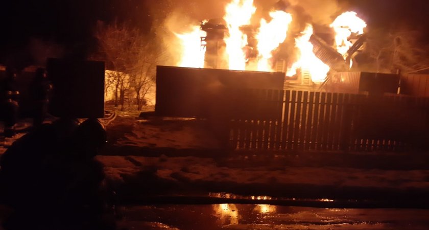 Во Владимирской области из-за позднего вызова пожарных погибла пенсионерка