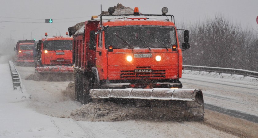 С улиц Владимира вывезли более 5 тысяч кубометров снега за сутки
