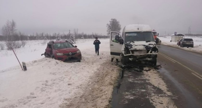 ДТП с пассажирским автобусом под Владимиром: есть пострадавшие
