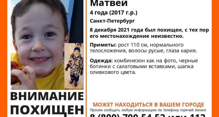 Во Владимирской области больше недели ищут 4-летнего малыша