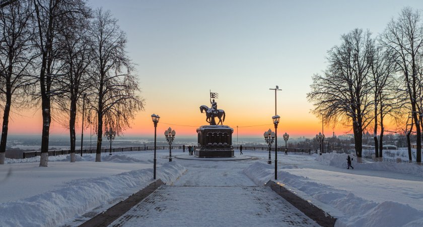 В январе 2022 года во Владимире ожидаются перепады температур 