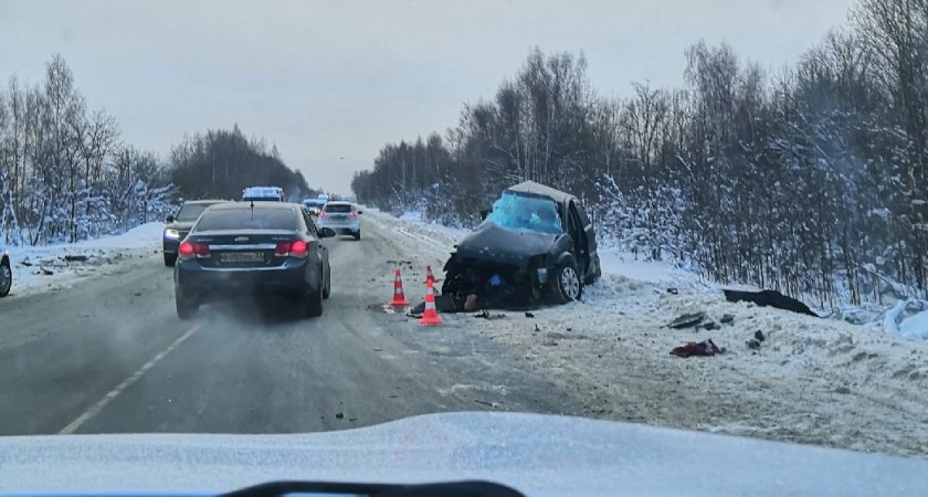 Автомобиль "всмятку": под Владимиром произошла страшная авария
