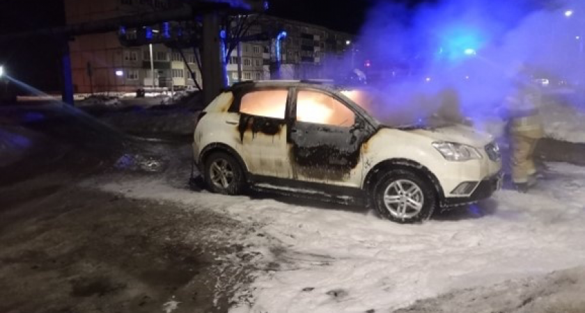 Во Владимирской области за ночь сгорели 4 машины