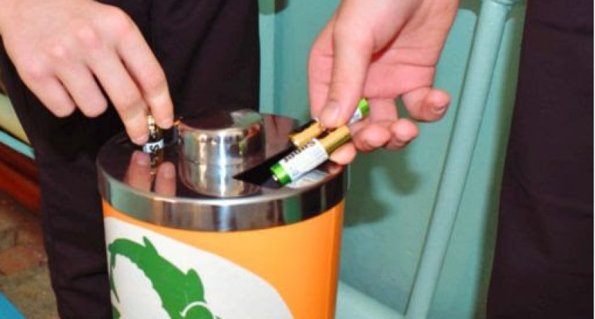 Во владимирских школах появятся контейнеры для сбора батареек