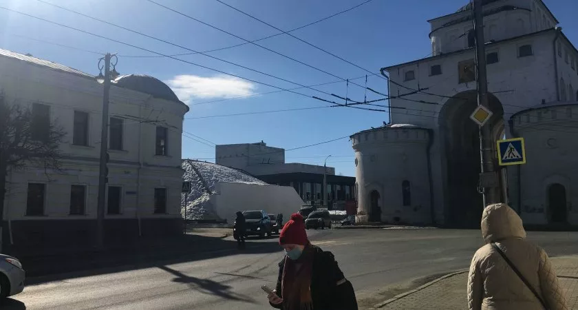 Фото к статье: Во Владимир вернулась зима. Надолго ли?