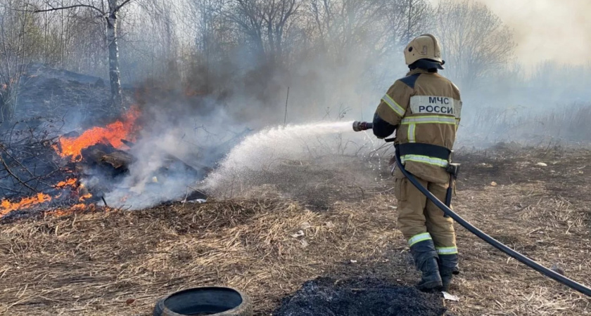 Владимирские пожарные разъяснили, при каких условиях можно жечь сухой мусор