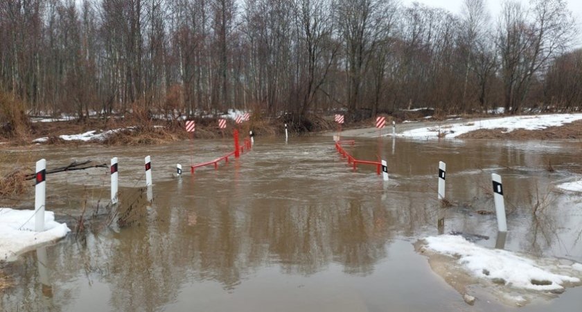 Во Владимирской области три моста могут уйти под воду