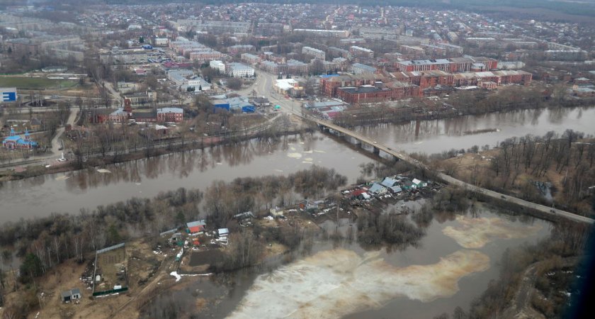 10 тревожных фото последствий начавшегося во Владимирской области паводка