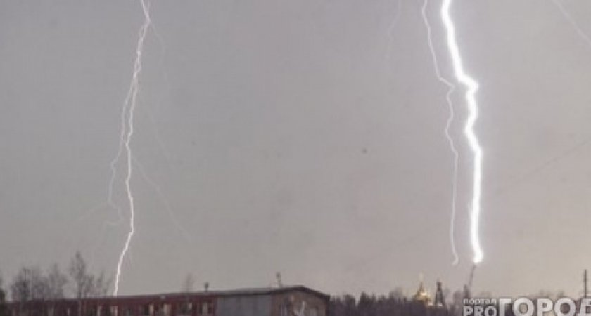 Сегодня на Владимир может обрушиться гроза