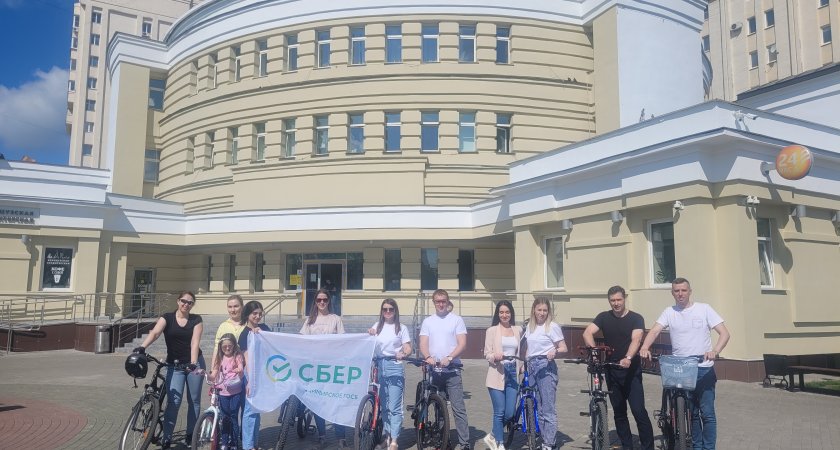 Сбербанк провел велопробег для владимирских любителей спорта