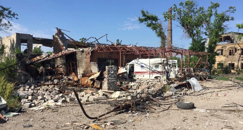 Житель Юрьев-Польского помогает восстанавливать Мариуполь