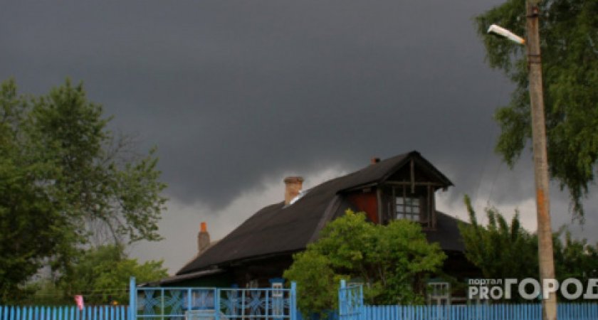 На Владимирскую область надвигается гроза с дождём и градом