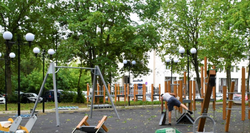 В Патриотическом сквере во Владимире появится детский городок