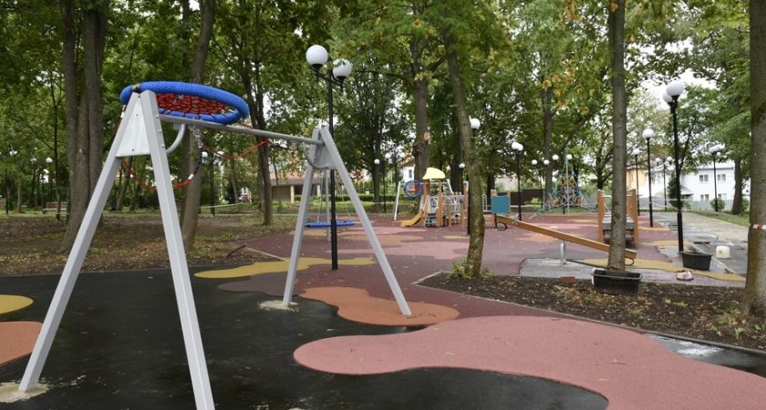 Во Владимире в Патриотическом сквере уже скоро откроется детский городок