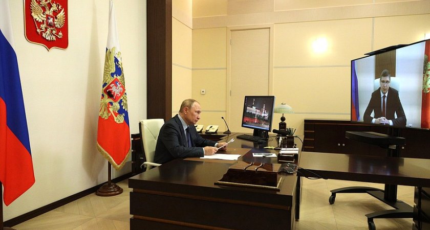 Путин обратил внимание главы Владимирской области на проблему алкоголизма в регионе