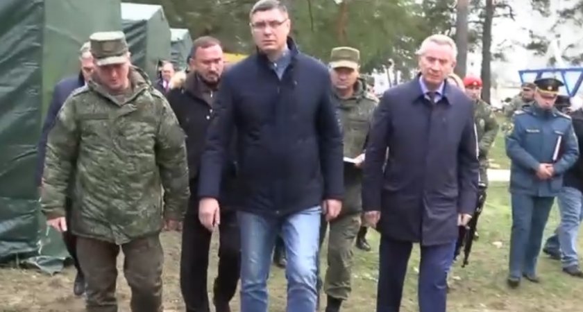 Губернатор Владимирской области проверил, в каких условиях содержат мобилизованных