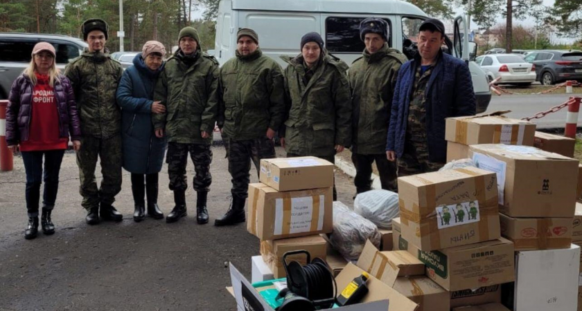 Владимирским мобилизованным в Мулино отправили огнетушители и генератор