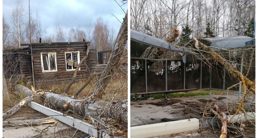 Во Владимирской области 42 бригады энергетиков устраняют последствия штормового ветра