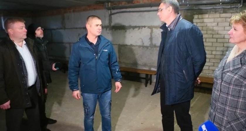 Авдеев осмотрел укрытия в подвалах многоэтажек во Владимирской области