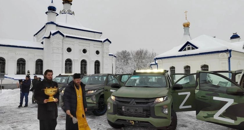 Прихожане церкви в Петушинском районе передали бойцам СВО внедорожники