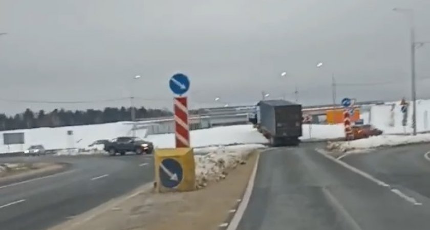 Очередное ДТП произошло на развязке на дороге из Владимира в Гусь-Хрустальный