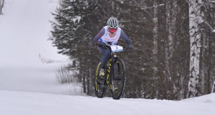 Владимирская спортсменка Ольга Черемисинова - дважды вторая на Кубке по зимнему триатлону
