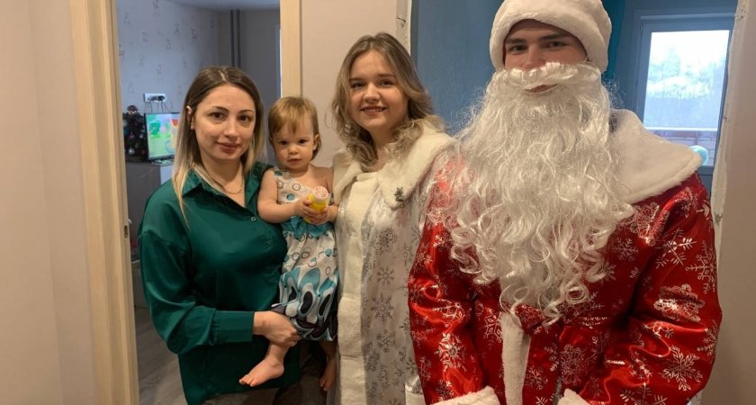 В регионе МГЕР и активисты «Единой России» поздравляют с Новым годом детей мобилизованных