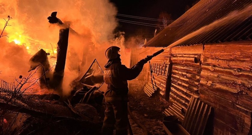 В Судогодском районе в результате пожара люди остались без жилья прямо под Новый год