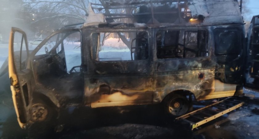 Во Владимире в пожаре в грузовом автомобиле пострадал мужчина