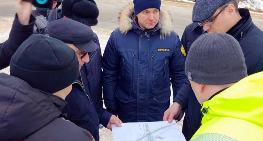 Фото к статье: Губернатор Авдеев одобрил размещение дополнительной транспортной развязки на трассе М-12