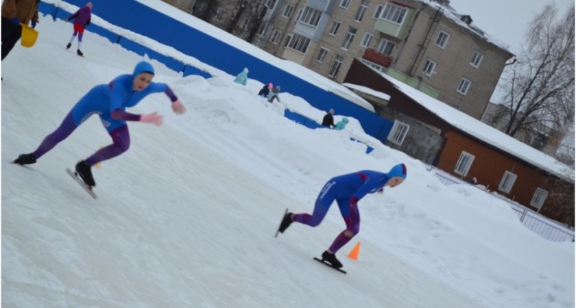 В Муроме на открытый лед вышли 500 конькобежцев от дошколят до мастеров
