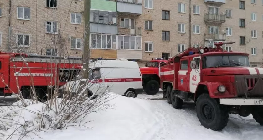 Фото к статье: Из-за одной сигареты в Петушинском районе эвакуировали жильцов многоэтажки
