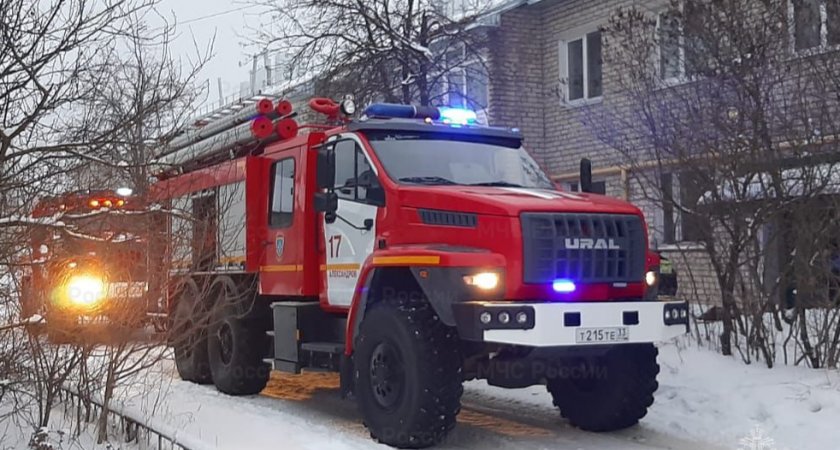 Следователи заинтересовались смертельным пожаром в Александрове