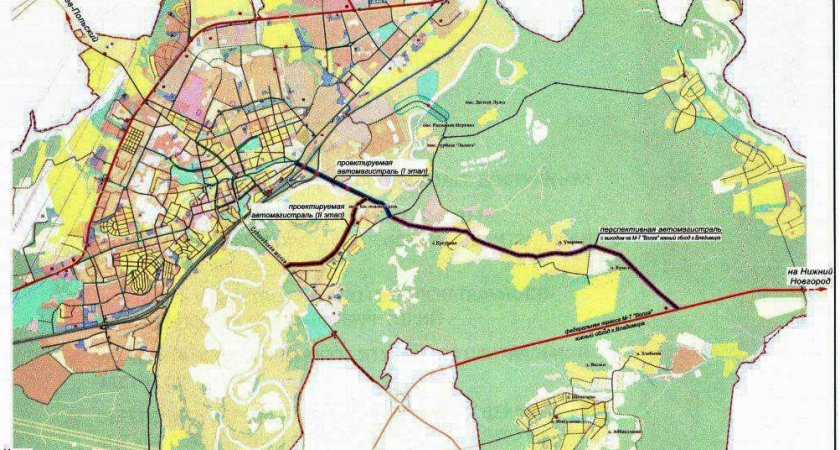 Во Владимире стартовало обсуждение планировки дороги от площади Фрунзе до Лунево