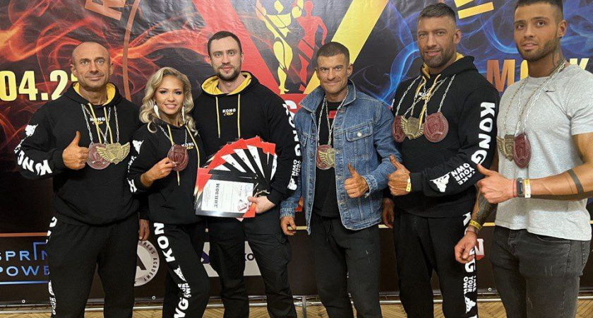 Владимирские бодибилдеры заняли первые места на Чемпионате России