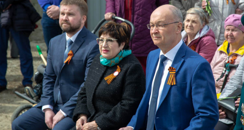 На владимирской улице Победителей вновь отметили праздник Победы